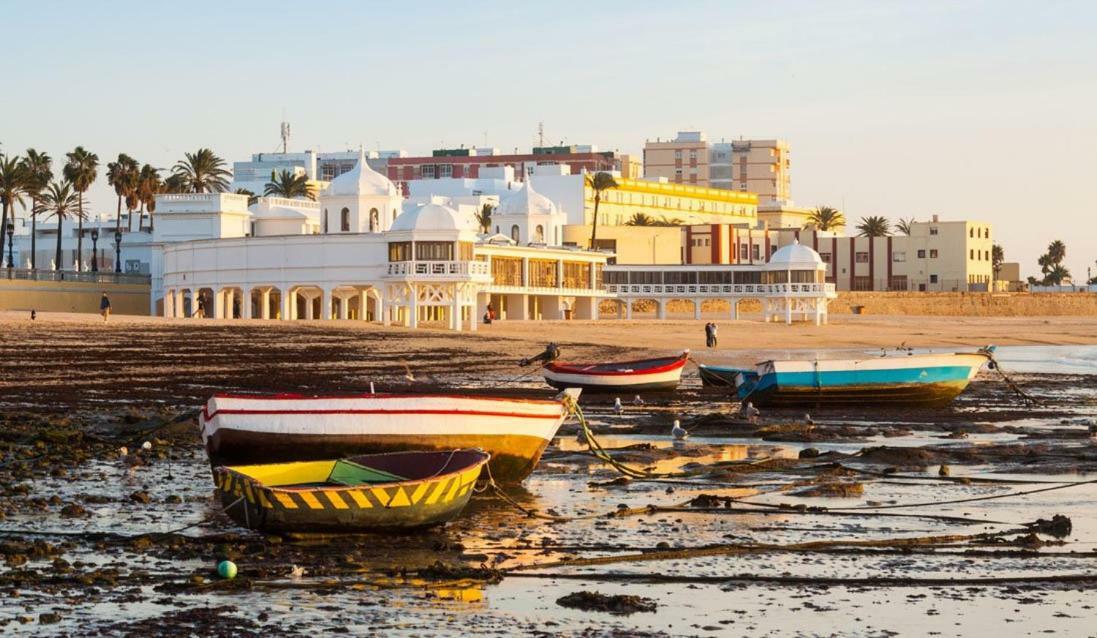 Caleta Beach Cádiz Exterior foto